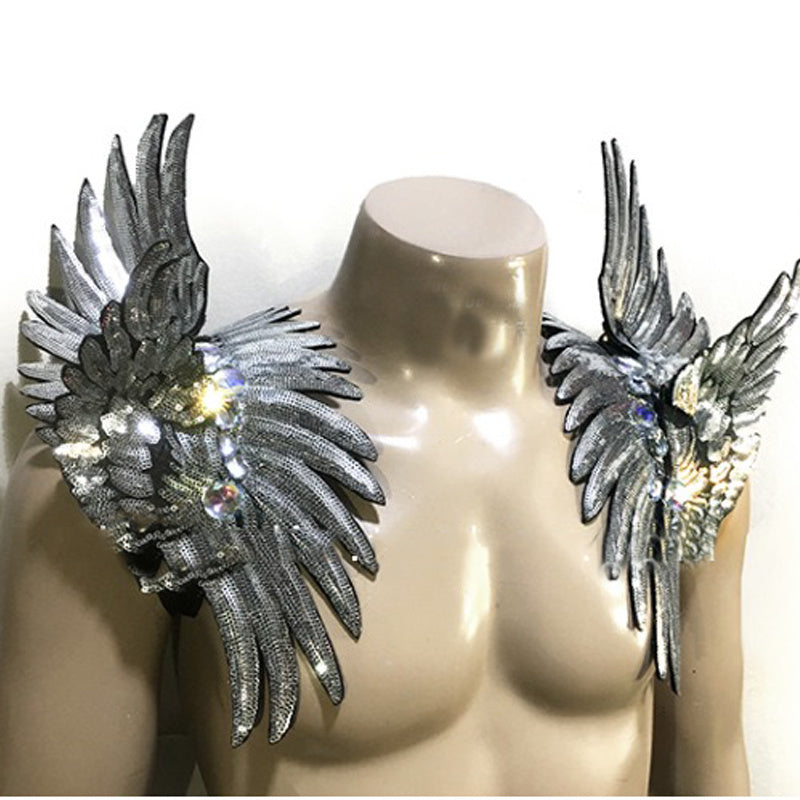 Sexy Glistening Angel Costume