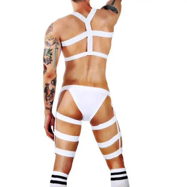 Full Body Strap and Harness Go Kink