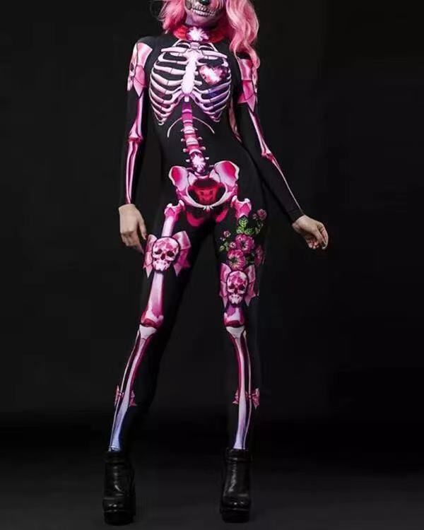 Multi Style Skeleton Jumpsuit