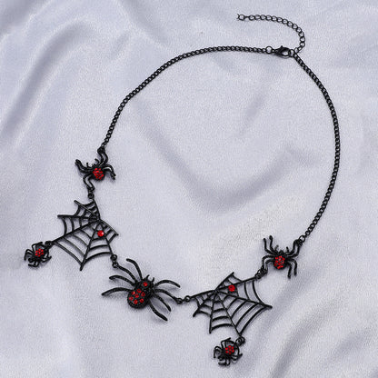 Spider Web Necklace