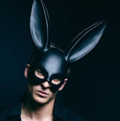 Large Bunny Ears Mask