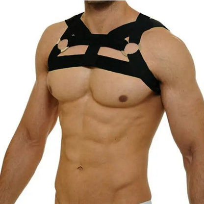 Multicolour Chest Harness Go Kink