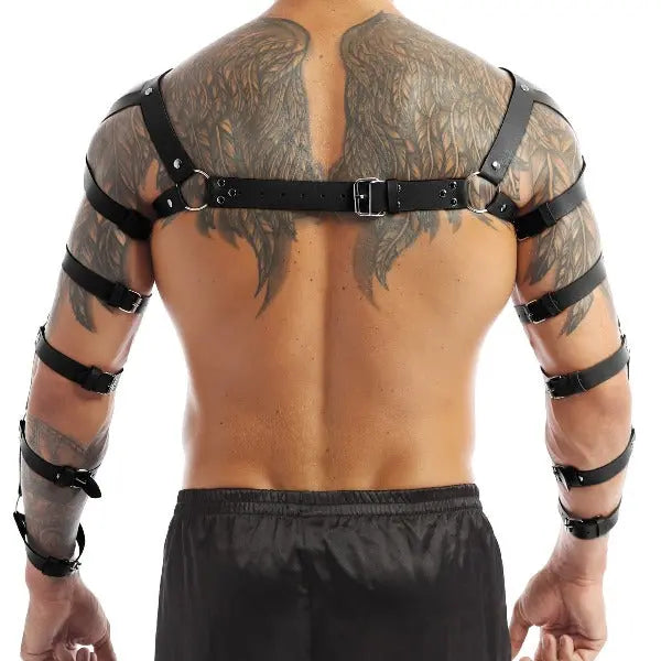 Mens Muscle Cage Harness Go Kink