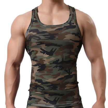 Mens Army Tank Top - Go Kink!