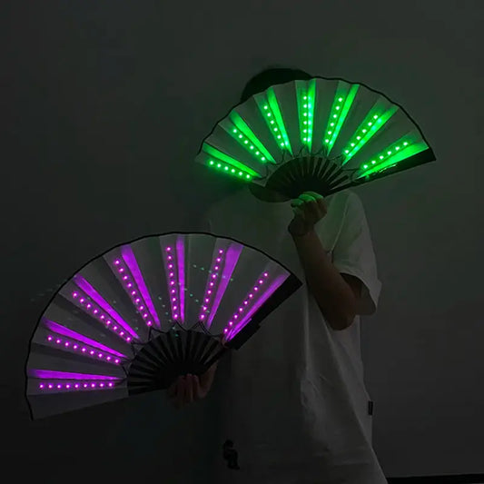 Luminous Folding LED Fan Go Kink!