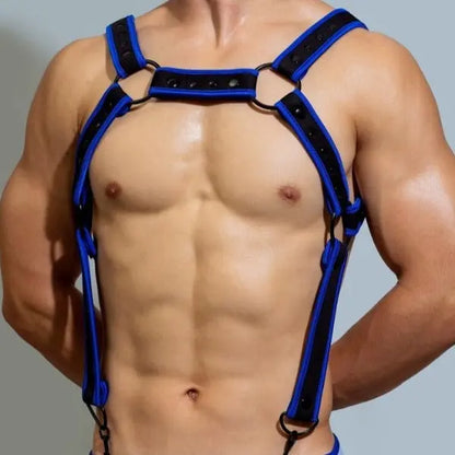 Multicolour Body Harness Go Kink