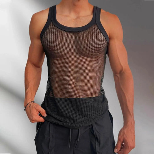 Mens Mesh Vest Go Kink!